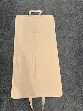 Saint Laurent Beige Canvas Garment Cover